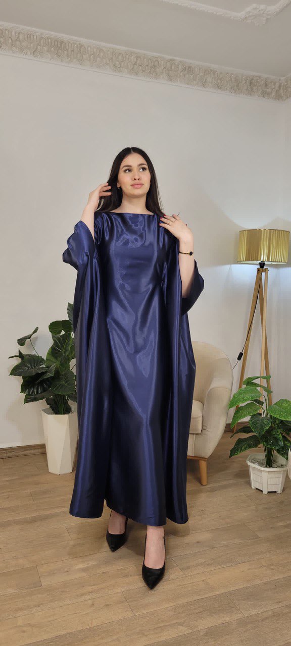 ROBE ABAYA SATIN MIROIR